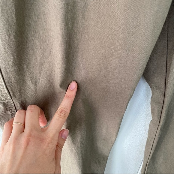 Columbia Pants Mens 34x26* Brown Zip Pocket Canvas Outdoor Cotton Work Carpenter - Picture 8 of 14